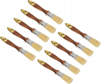 Pędzel malarski płaski 25mm 1'' zestaw 10szt