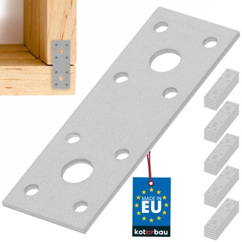 Płytka perforowana łącznik 96x40 mm płaski - 25 szt.