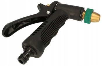 Zraszacz pistoletowy z regulacją strumienia i dyszą z mosiądzu
