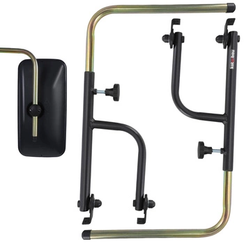 Wspornik lusterka regulowany do ciągnika maszyn 48-71 cm zestaw 2 szt.