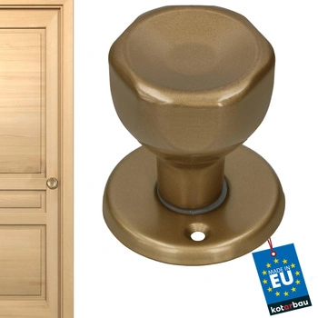 Gałka obrotowa do drzwi furtek