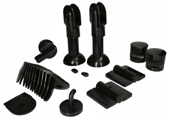 Zestaw okucia do kabin sanitarnych wc przebieralni toalet