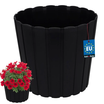 Doniczka plastikowa antracyt 290 MM