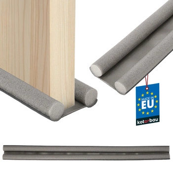 Uszczelka piankowa pod drzwi wygłuszająca 30 mm 95 cm szara