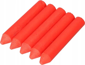 Kreda wodoodporna czerwona do opon zestaw 5 szt.