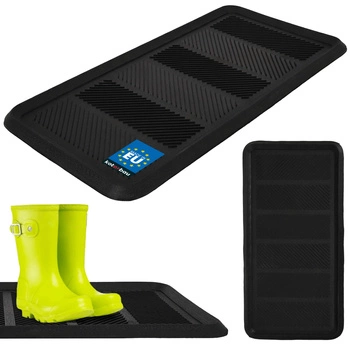 Ociekacz gumowy podstawka na mokre buty czarna 40x80 cm