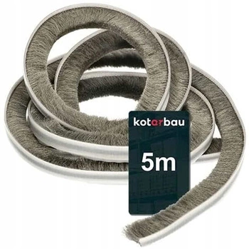 Uszczelka szczotkowa przeciwkurzowa odbojowa - 5 m