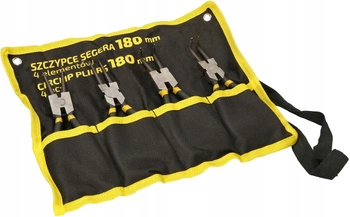 Zestaw szczypiec 180mm szczypce pierścieni segera