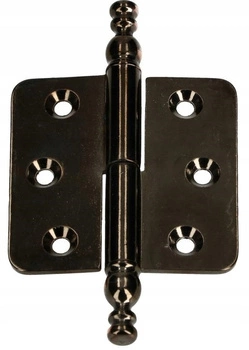 Zawias meblowy składany ozdobny mebli czarna miedź lewy