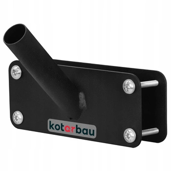 Uchwyt do flag balkonowy 170 balustrady pojedynczy - Kolor czarny