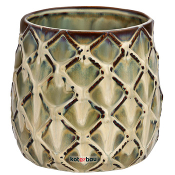 Doniczka ceramiczna ananas fi 145 mm