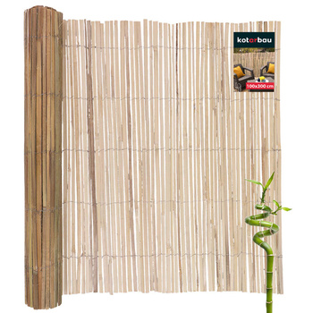 mata bambusowa do osłony ogrodu balkonu tarasu ogrodzenia 100x300 cm